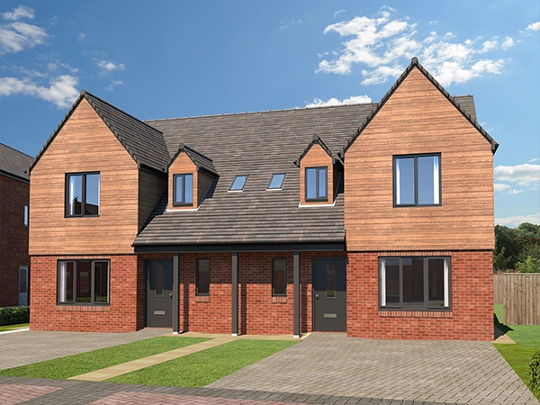 The Carlton 3-bed homes high level the meadows mode homes